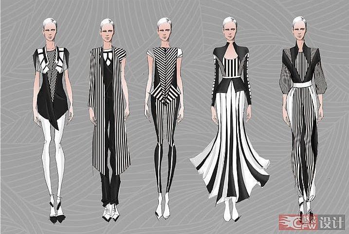 手繪-大賽作品設(shè)計(jì)-服裝設(shè)計(jì)